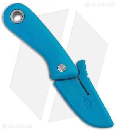 Gerber Vertebrae Fixed Blade Knife Cyan Blue (2.4" Satin) 30-001499 3 Gerber Vertebrae Fixed Blade Knife Cyan Blue (2.4" Satin) 30-001499 - Image 3