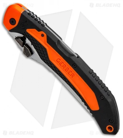 Gerber Vital Big Game Manual Folding Knife Orange ABS (3" Satin) G3053 2 Gerber Vital Big Game Manual Folding Knife Orange ABS (3" Satin) G3053 - Image 2