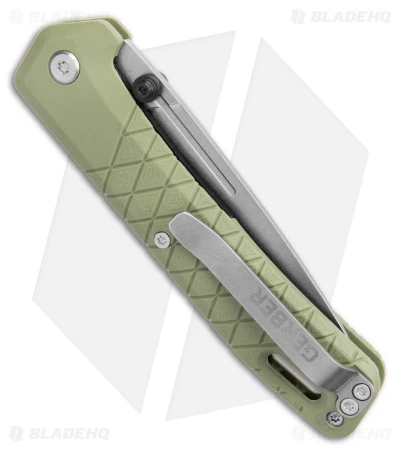 Gerber Zilch Liner Lock Knife Light Green FRN (3.1" Stonewash) 3 Gerber Zilch Liner Lock Knife Light Green FRN (3.1" Stonewash) - Image 3