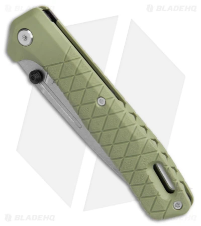 Gerber Zilch Liner Lock Knife Light Green FRN (3.1" Stonewash) 2 Gerber Zilch Liner Lock Knife Light Green FRN (3.1" Stonewash) - Image 2