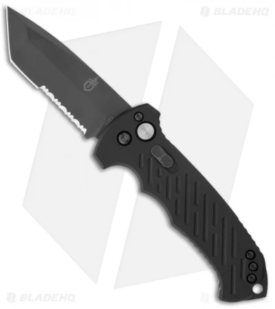 Gerber Auto 06 Tanto Automatic Knife Aluminum (3.6" S30V Black Serr) 1 Gerber Auto 06 Tanto Automatic Knife Aluminum (3.6" S30V Black Serr)