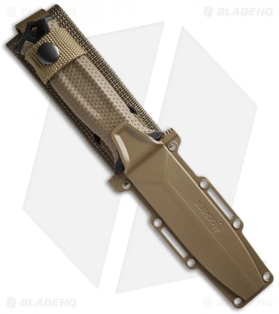 Gerber StrongArm Fixed Blade Knife Coyote Brown (4.8" Black) 30-001058 2 Gerber StrongArm Fixed Blade Knife Coyote Brown (4.8" Black) 30-001058 - Image 2