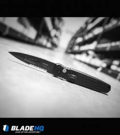 Gerber Auto Covert Automatic Knife (3.8" S30V Black Serr) 30-000137 -Gerber Pro Knives.com gerber covert auto wearhouse dl