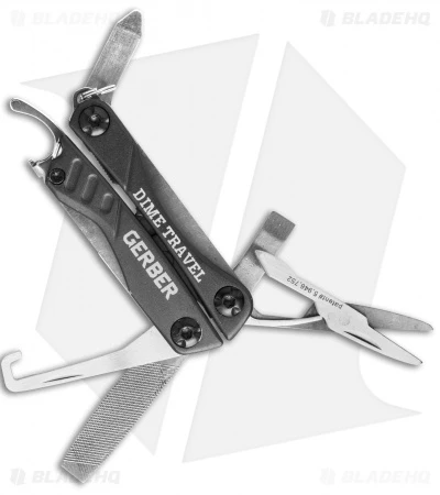 Gerber Dime Travel Multi-Tool Gray 30-001079 2 Gerber Dime Travel Multi-Tool Gray 30-001079 - Image 2