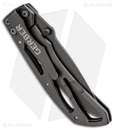 Gerber Powerframe Clip Point Frame Lock Knife (3" Gray) 22-41965 2 Gerber Powerframe Clip Point Frame Lock Knife (3" Gray) 22-41965 - Image 2