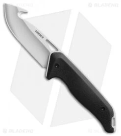 Gerber Moment Gut Hook Knife Folder W/Sheath (3.5" Bead Blast Plain) 31-002212