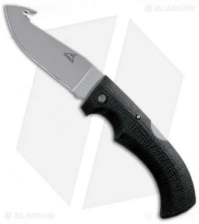 Gerber Gator Drop Point Lockback Knife Gut Hook (3.75" Bead Blast) 6932 1 Gerber Gator Drop Point Lockback Knife Gut Hook (3.75" Bead Blast) 6932