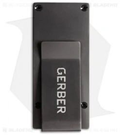 Gerber GDC Money Clip W/ Fixed Blade Knife -Gerber Pro Knives.com gerber gdc money clip 31 002521 back