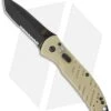 Gerber Propel Downrange AO Knife Desert Tan Assisted Opening (3.5" Black Serr)
